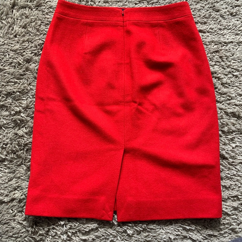 J crew// wool skirt size 0 - Picture 8 of 8